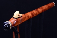 Redwood Burl Native American Flute, Minor, Bass B-3, #I31I